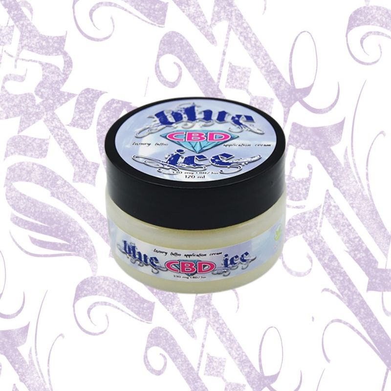 BLUE ICE CBD TATTOO CREAM 120ML