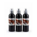 Charcoal Grey Wash Set WORLD FAMOUS INK 60ml