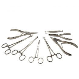 Kit Set Instrumental piercing (8 piezas)